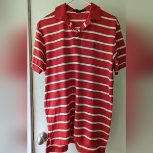 Polo by Ralph Lauren Red and white striped